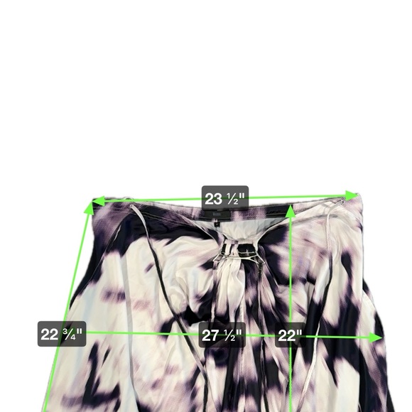 Kaufman Franco Purple Print Halter Maxi Long Medium Pockets - Picture 4 of 9